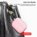 For AirPods 3rd Gen 2021 Shockproof Silicone Slim Cover with hook Case