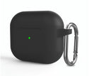 For AirPods 3rd Gen 2021 Shockproof Silicone Slim Cover with hook Case