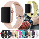 Sport Silicone Strap Band for Apple Watch Series SE 7 6 5 4 3 2 1 38 40 42 44mm