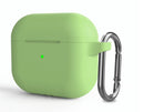 For AirPods 3rd Gen 2021 Shockproof Silicone Slim Cover with hook Case