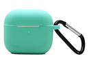 For AirPods 3rd Gen 2021 Shockproof Silicone Slim Cover with hook Case