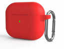 For AirPods 3rd Gen 2021 Shockproof Silicone Slim Cover with hook Case