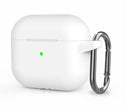 For AirPods 3rd Gen 2021 Shockproof Silicone Slim Cover with hook Case