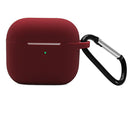 For AirPods 3rd Gen 2021 Shockproof Silicone Slim Cover with hook Case