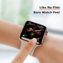 (2PCS)For Apple Watch Series 7 41mm 45mm Full Coverage Soft Film Screen Protector
