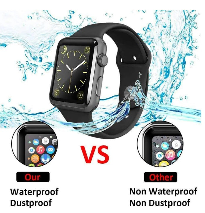 (2PCS)For Apple Watch Series 7 41mm 45mm Full Coverage Soft Film Screen Protector