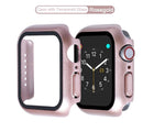 Apple Watch iWatch Series 2 Tempered Glass Screen Protector Case Full Cover 38 40 42 44mm