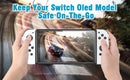 (2PCS) For Nintendo Switch Console OLED Model Tempered Glass Screen Protector 2021
