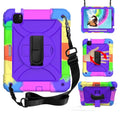 For iPad 7th Gen 10.2'' 2020 Kids Heavy Duty Tough Rugged Strap Case Cover