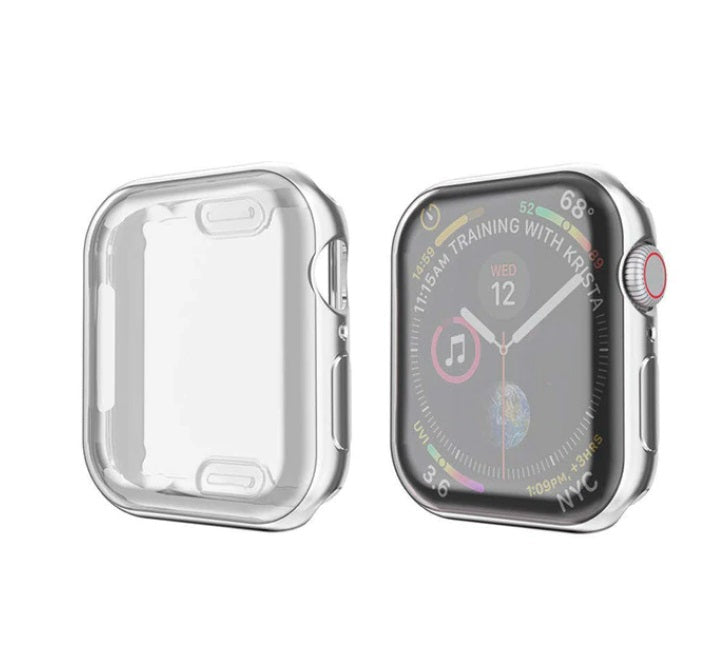 For Apple Watch iWatch Series 6 5 4 3 2 SE Soft Gel Case TPU Full Cover Protector