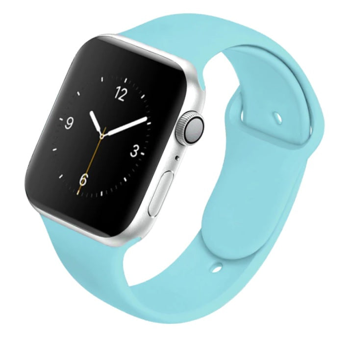 Silicone Replacement Strap Band For Apple Watch 8 7 6 5 4 3 2 iWatch 38/40/41mm