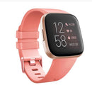 Fitbit Versa 2 Silicone Wristband Adjustable Silicone Rubber Watch Band