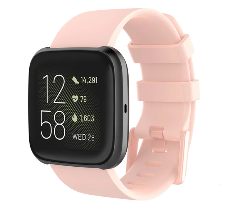 Fitbit Versa /Versa 2 Silicone Smart Watch Replacement Band Strap