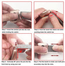 For Fitbit Versa / 2 Woven Canvas Fabric Replacement Wristband Watch Wrist Band