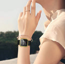 Soft TPU Silicone Shell Frame Full Case Cover Screen Protector for Fitbit Versa 1/2