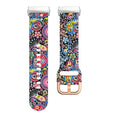 For Fitbit Versa /Versa 2 Printed Silicone Smart Watch Replacement Band Strap