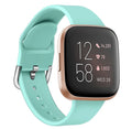 Fitbit Versa 2 Silicone Wristband Adjustable Silicone Rubber Watch Band