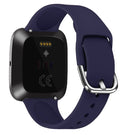 Fitbit Versa 2 Silicone Wristband Adjustable Silicone Rubber Watch Band