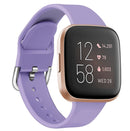 Fitbit Versa 2 Silicone Wristband Adjustable Silicone Rubber Watch Band