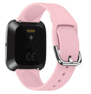Fitbit Versa 2 Silicone Wristband Adjustable Silicone Rubber Watch Band