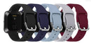 Fitbit Versa 2 Silicone Wristband Adjustable Silicone Rubber Watch Band