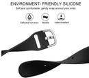 Fitbit Versa 2 Silicone Wristband Adjustable Silicone Rubber Watch Band
