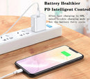 20W USB Type-C Wall Adapter Fast Charger PD Power For iPhone 13 12 Pro Max iPad