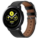Leather Band Strap for Samsung Galaxy Watch 4 44mm 40mm Classic 42mm