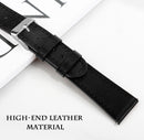 Leather Band Strap for Samsung Galaxy Watch 4 44mm 40mm Classic 42mm