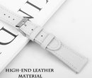Leather Band Strap for Samsung Galaxy Watch 4 44mm 40mm Classic 42mm