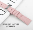 Leather Band Strap for Samsung Galaxy Watch 4 44mm 40mm Classic 42mm