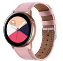 Leather Band Strap for Samsung Galaxy Watch 4 44mm 40mm Classic 42mm