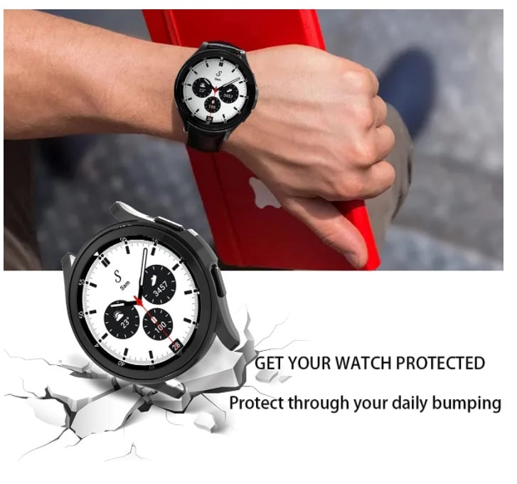 Full Cover Screen Protector Shell Case For Samsung Galaxy Watch 4 40mm