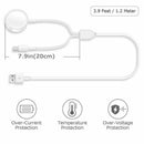 2 in 1 iPhone & Apple Watch Magnetic Charger Charging Cable Compatible with Watch 7 6 SE 5 4 3 2 1 & iPhone
