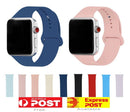 Silicone Replacement Strap Band For Apple Watch 7 6 5 4 3 2 iWatch 42/44/45mm