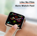 (2PCS)For Apple Watch Series 7 41mm 45mm Full Coverage Tempered Glass Screen Protector