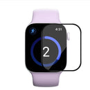 (2PCS)For Apple Watch Series 7 41mm 45mm Full Coverage Tempered Glass Screen Protector