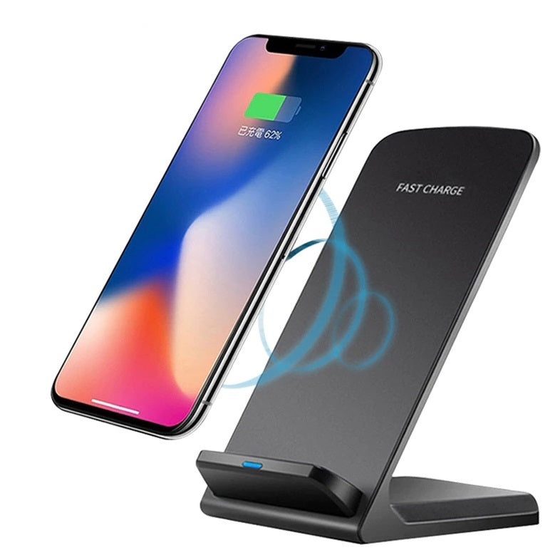 Fast Wireless Charger, 10W Wireless Charging Stand, Qi-Certified, Compatible iPhone XR/Xs Max/XS/X/8/8 Plus, Fast-Charging Galaxy S9/S9+/S8/S8+/Note 9