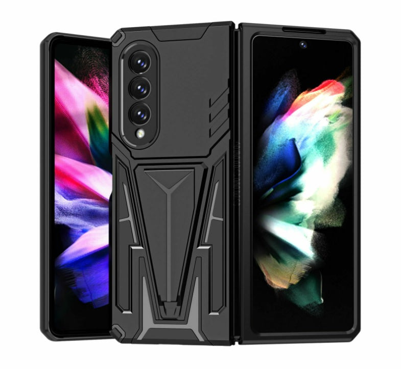 For Samsung Galaxy Z Fold 3 5G Shockproof Armor Kickstand Rugged Case Cover