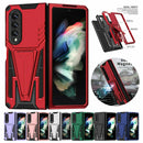 For Samsung Galaxy Z Fold 3 5G Shockproof Armor Kickstand Rugged Case Cover