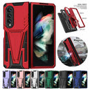 For Samsung Galaxy Z Fold 4 5G Shockproof Armor Kickstand Rugged Case Cover